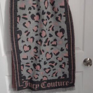 Juicy Couture Animal Print Shawl/Scarf/Wrap